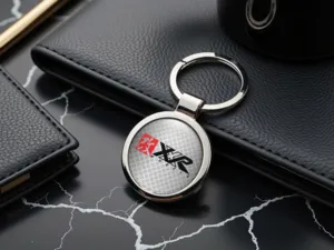 XXR Porte-clés Homme Look Métallisé Résistant